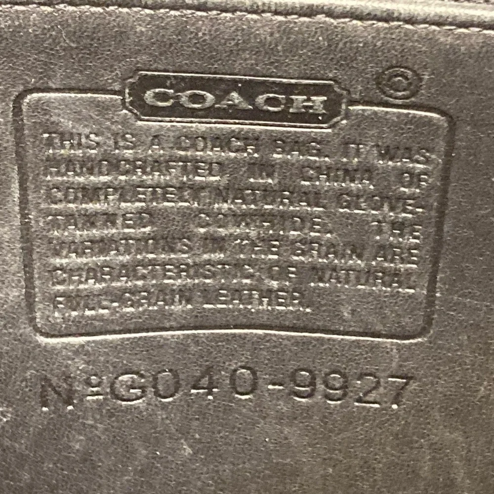 Coach gently used
