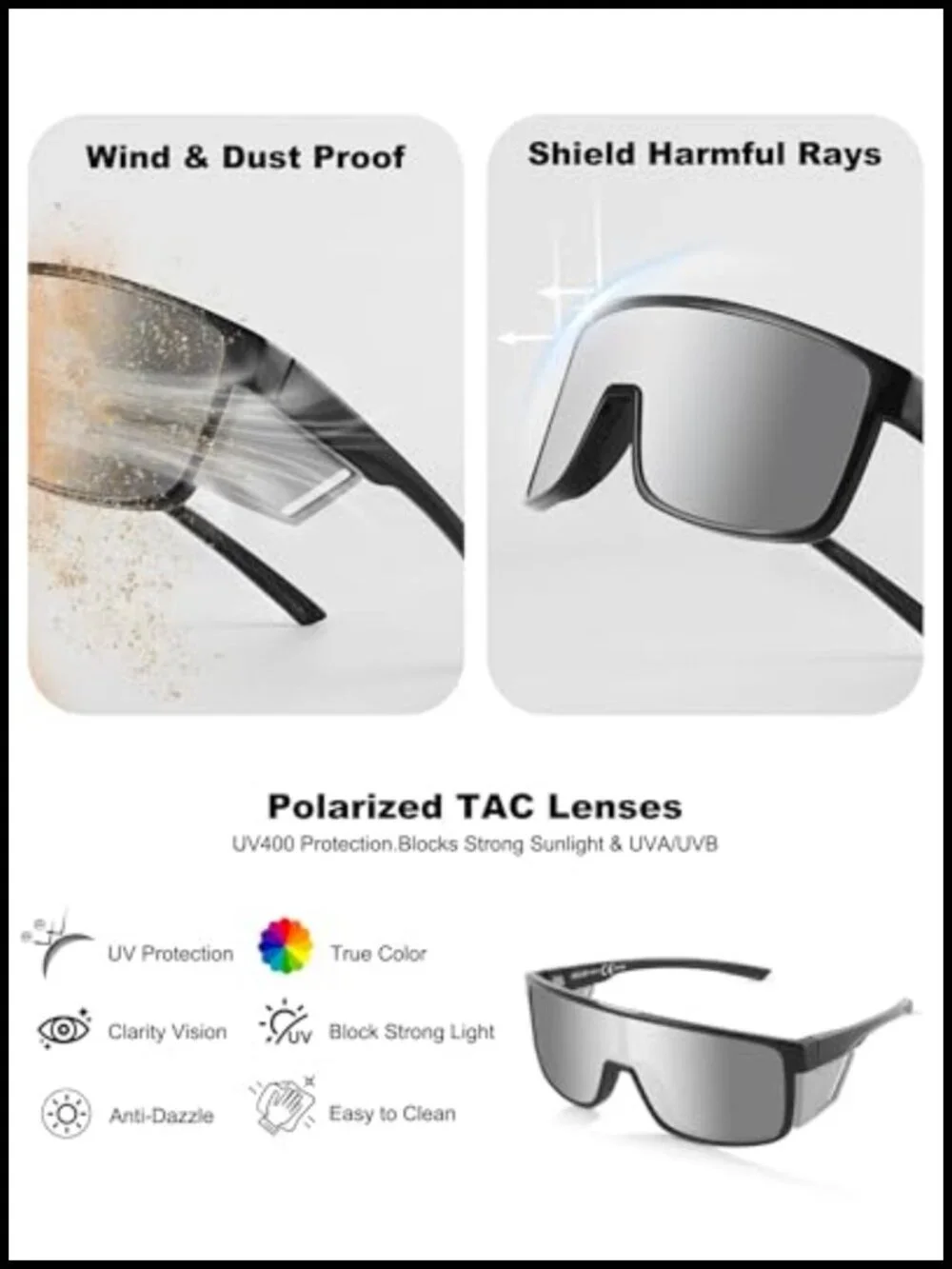N/A unisex polarized