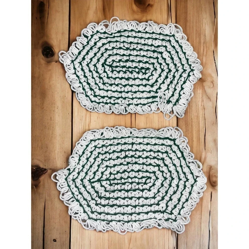Handmade vintage crochet