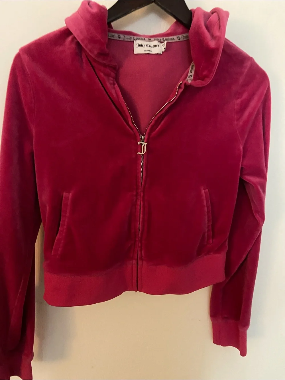 Juicy Couture raspberry velour