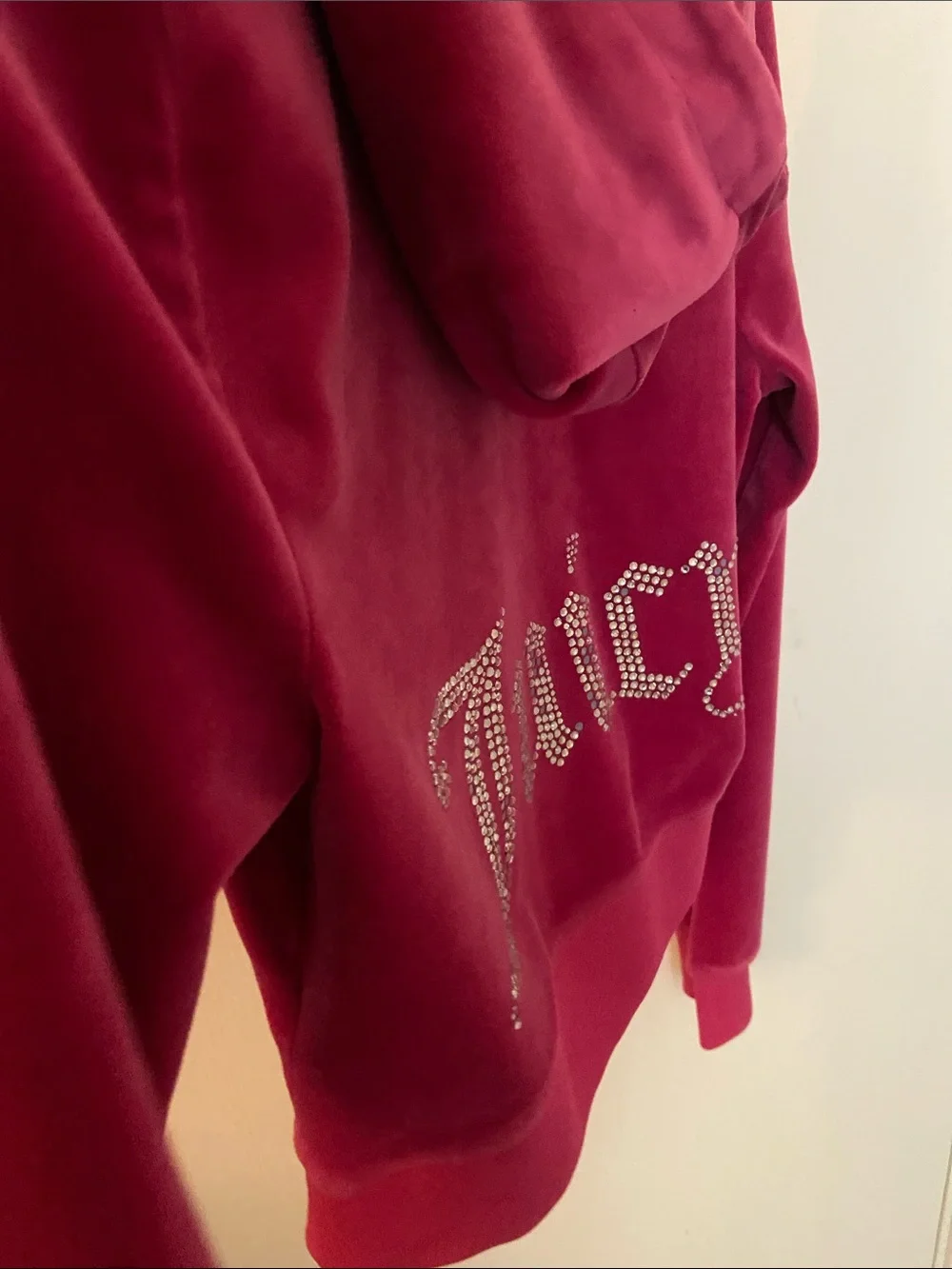 Juicy Couture raspberry velour