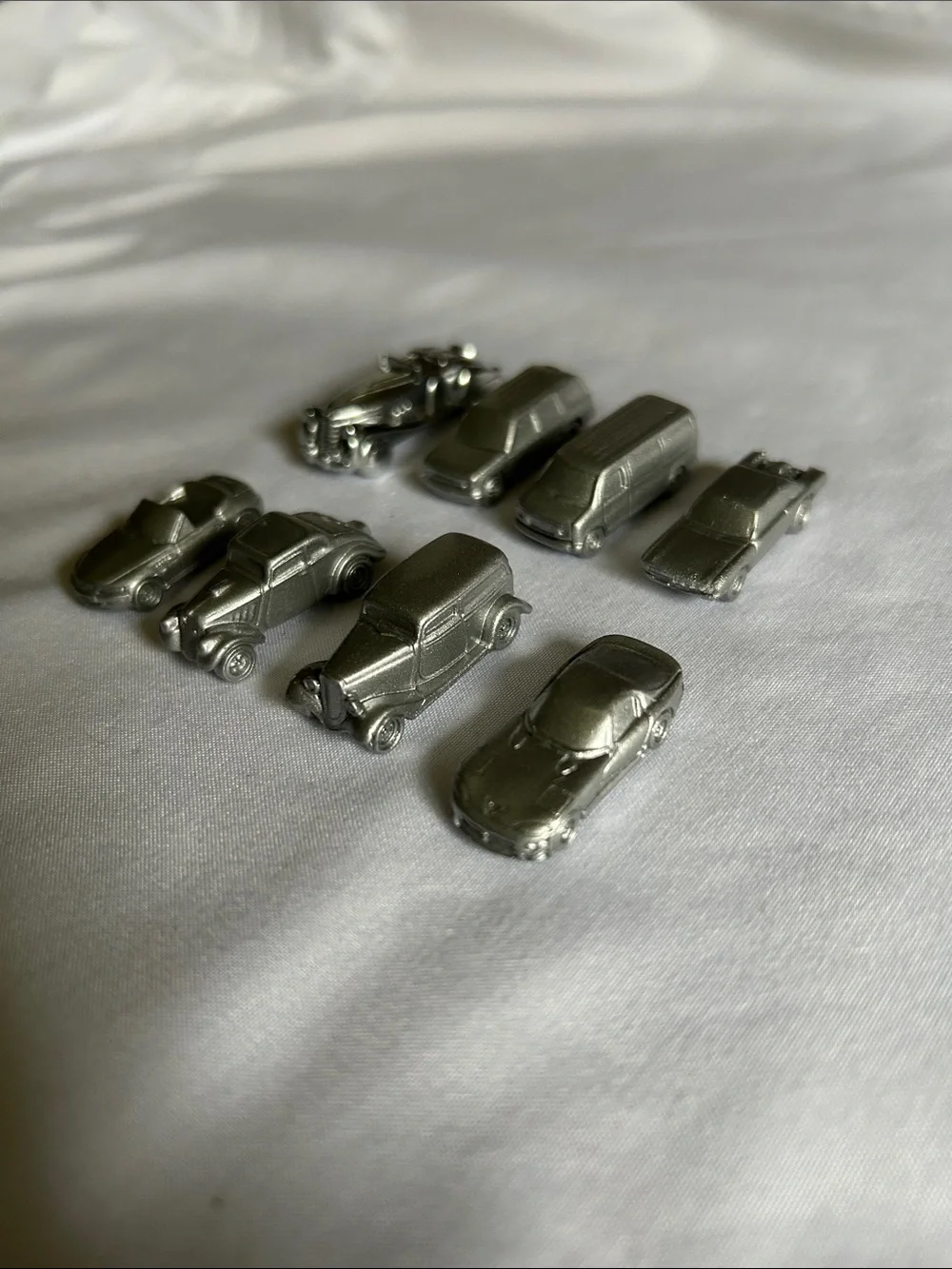 ( 8 ) Vintage Monopoly Cars