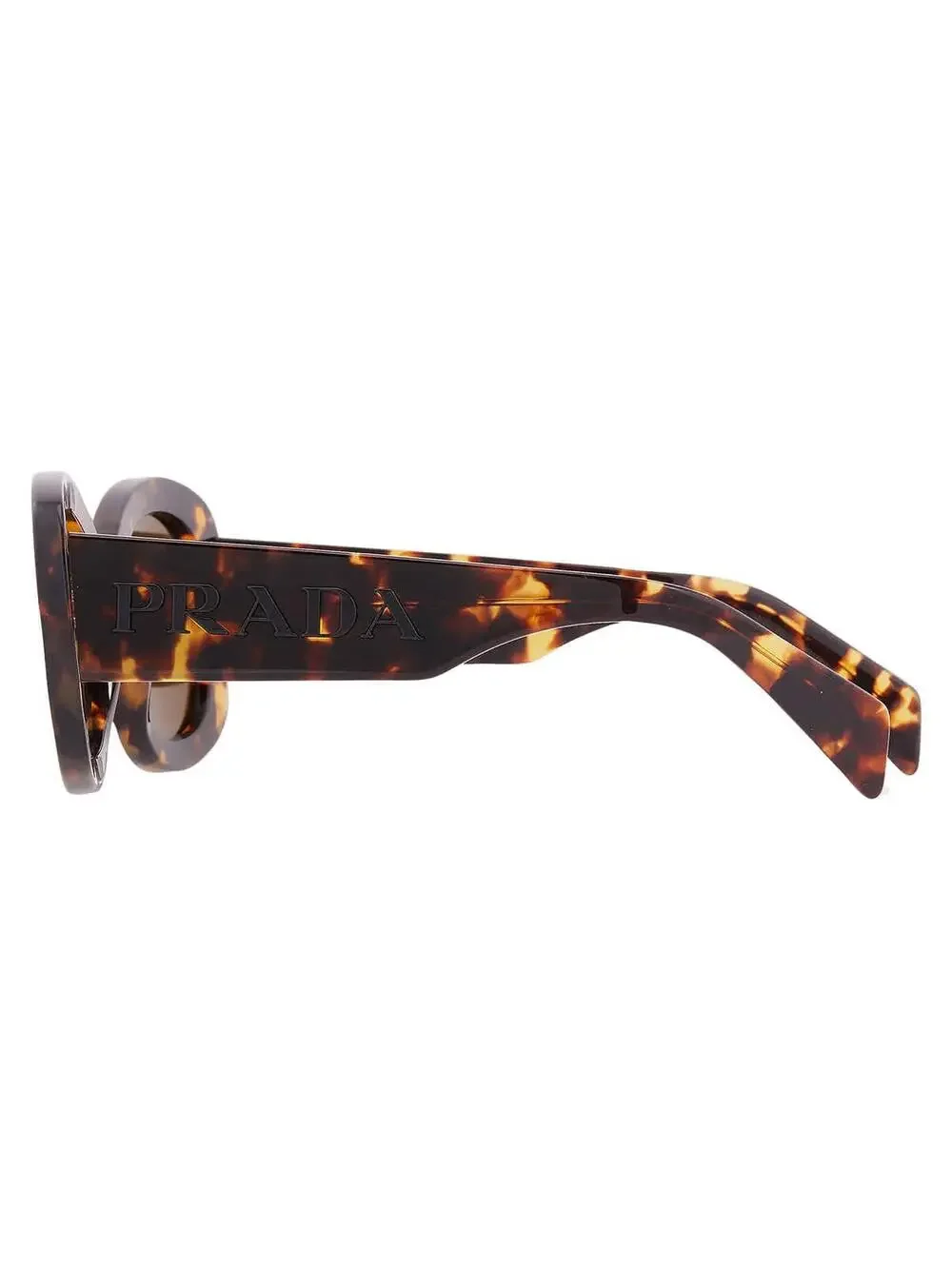 Prada Brown Oval Ladies Sunglasses Pr #265264P27B