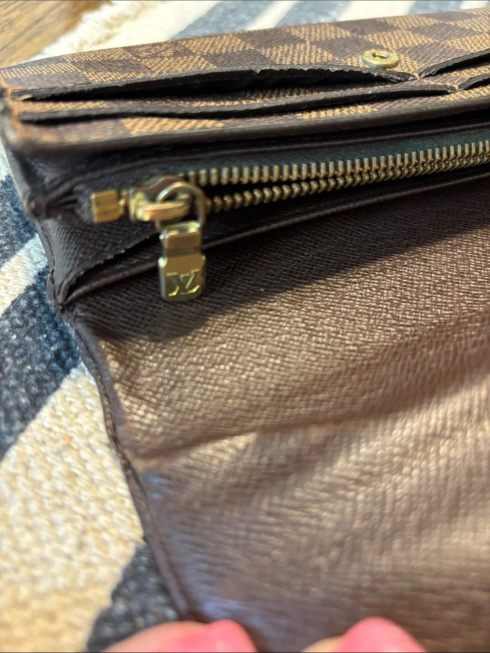 Louis Vuitton close up