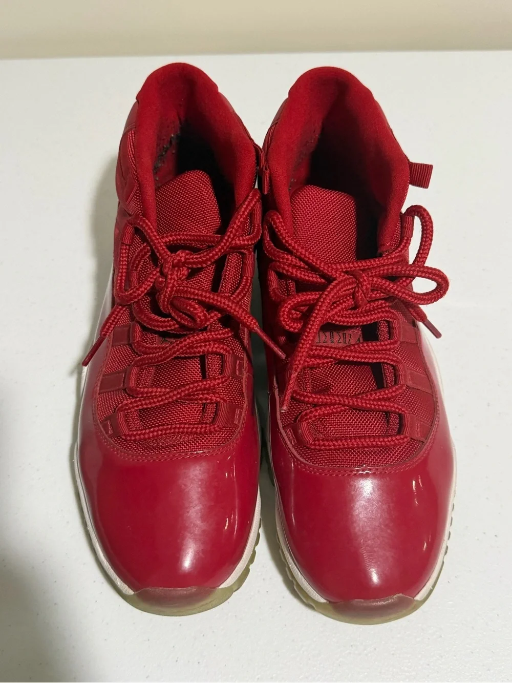 Jordan vibrant red