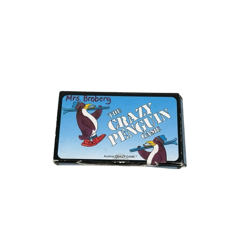 Vintage The Crazy Penguin Game Price Stern Slone Educational Homeschool