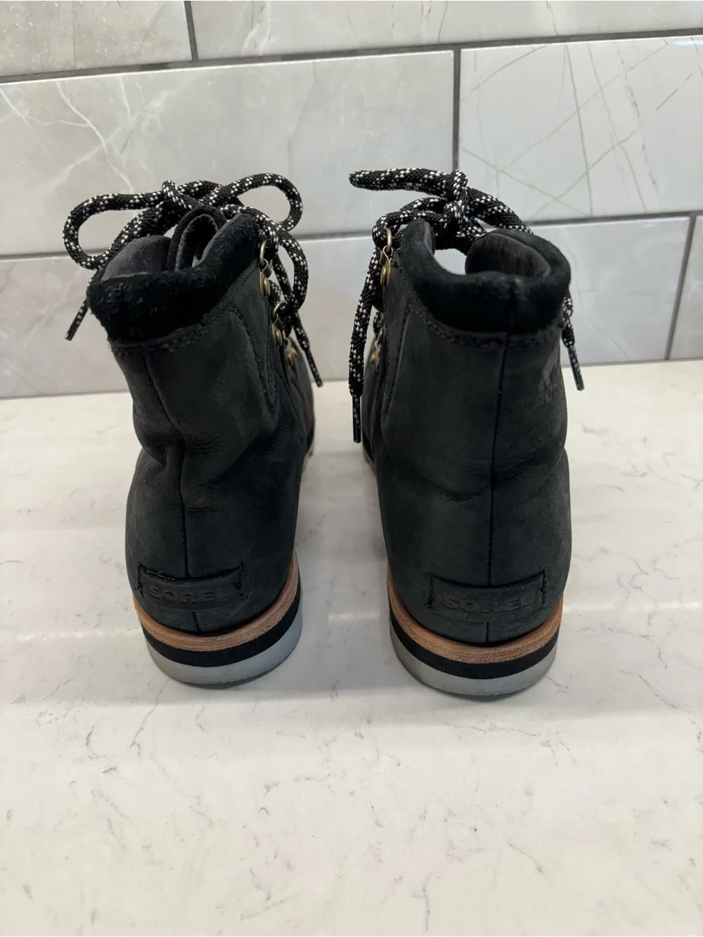 Sorel black ankle