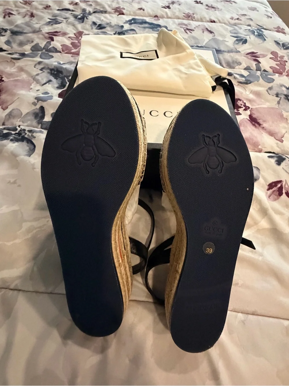 Gucci ankle leather