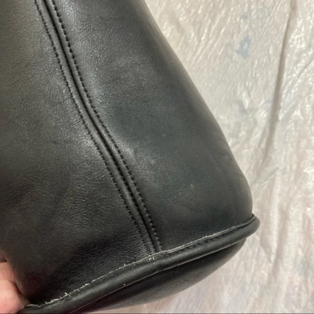Coach scuffs wear