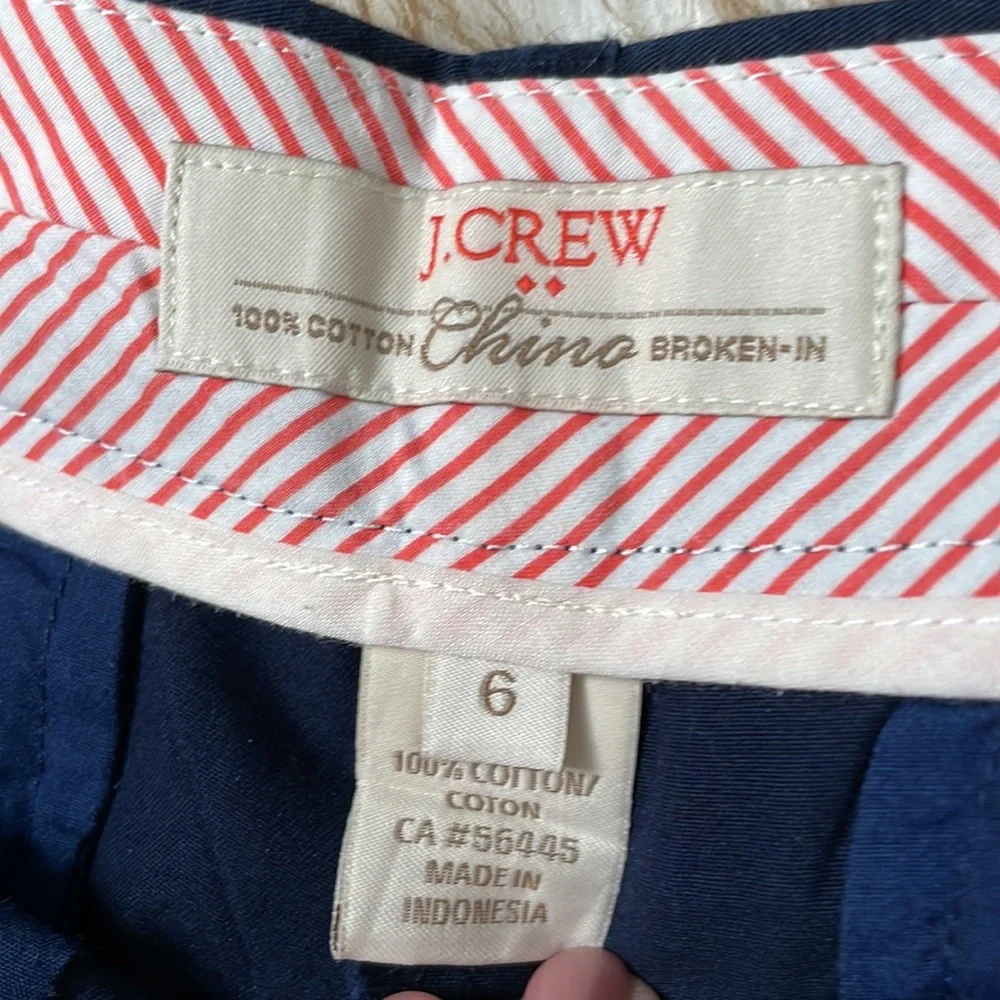 J. Crew traditional chino