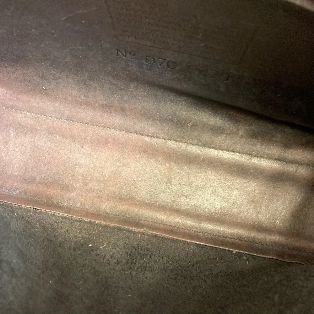 Coach has scuffs