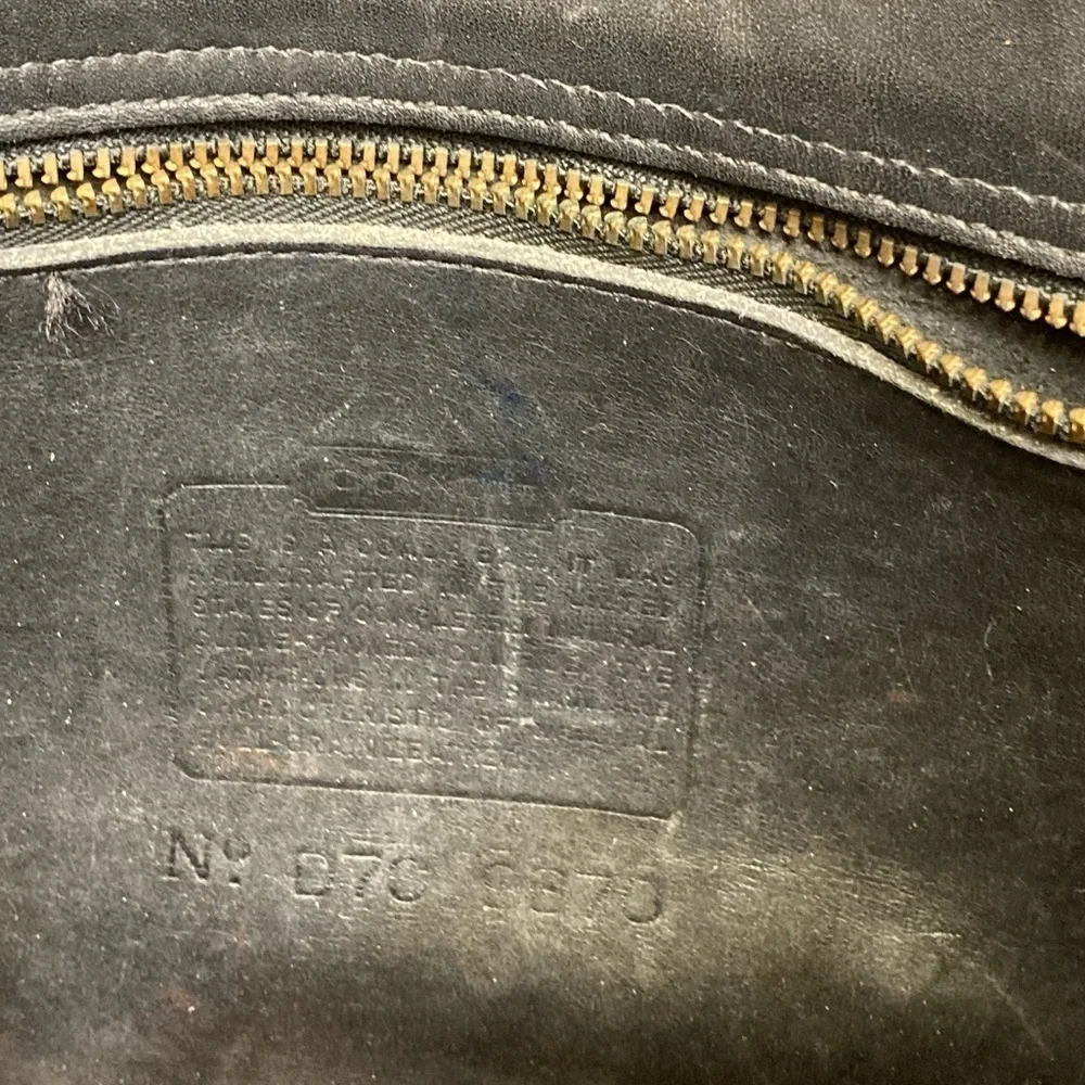 Coach has scuffs