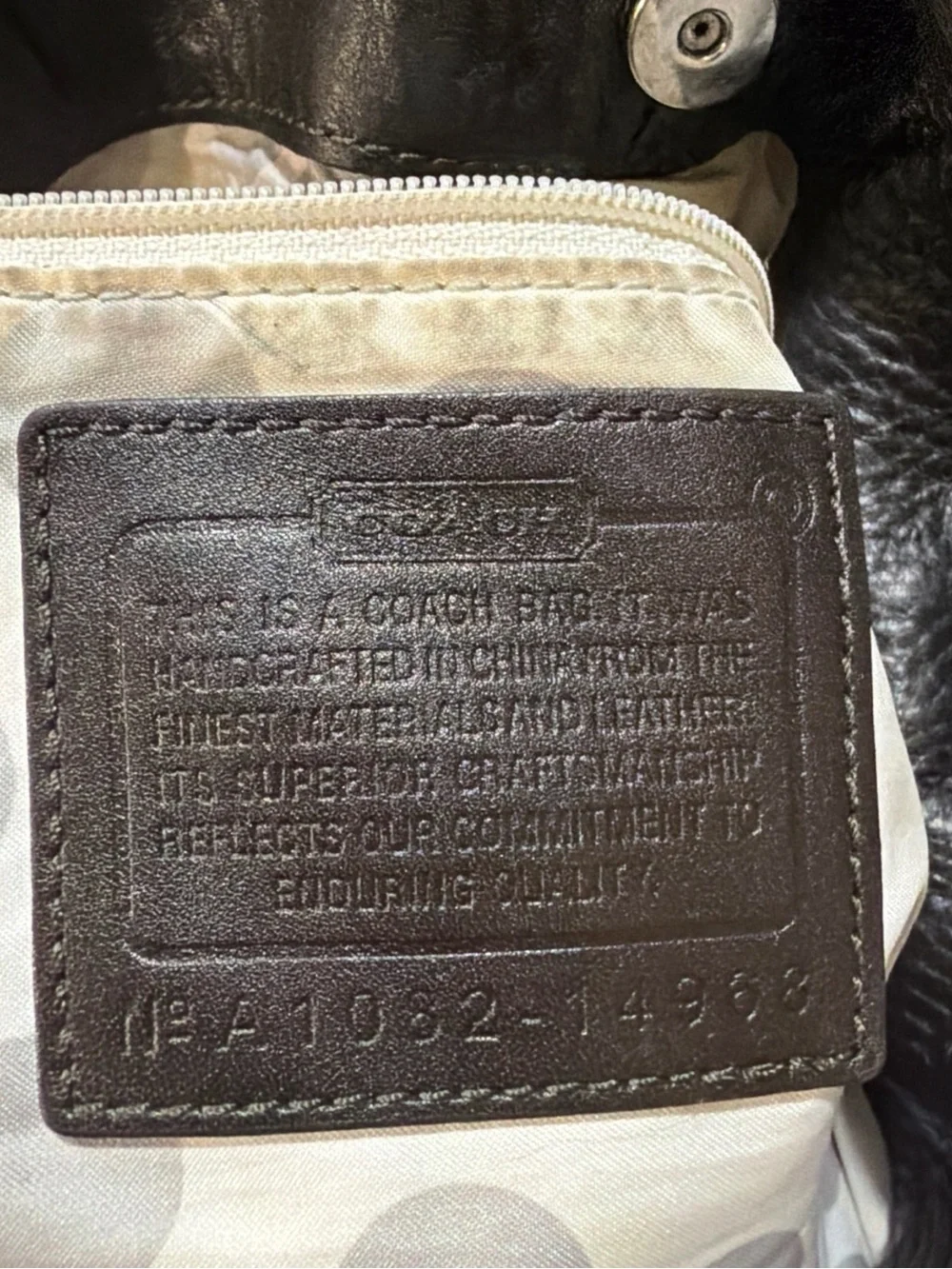 Coach julia metallic
