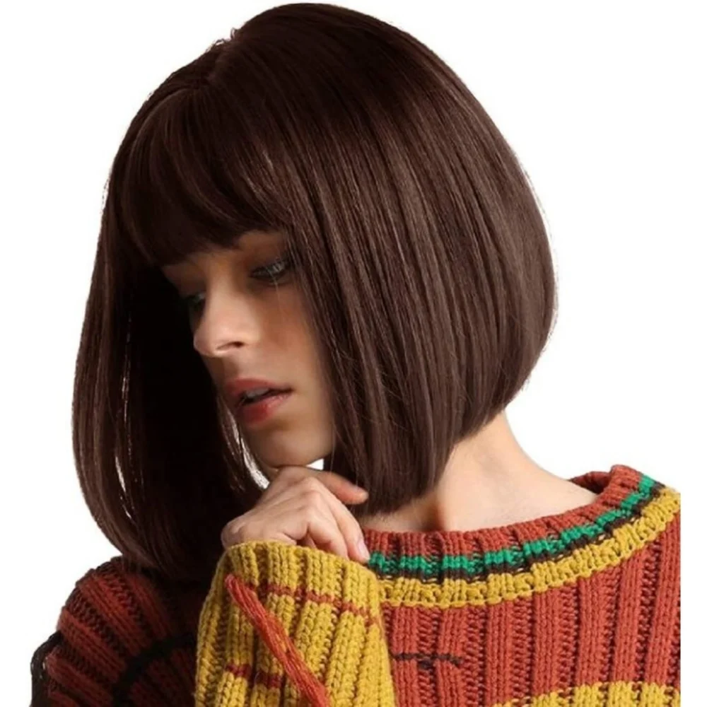 Blooming Hair Bob Bang  Wig