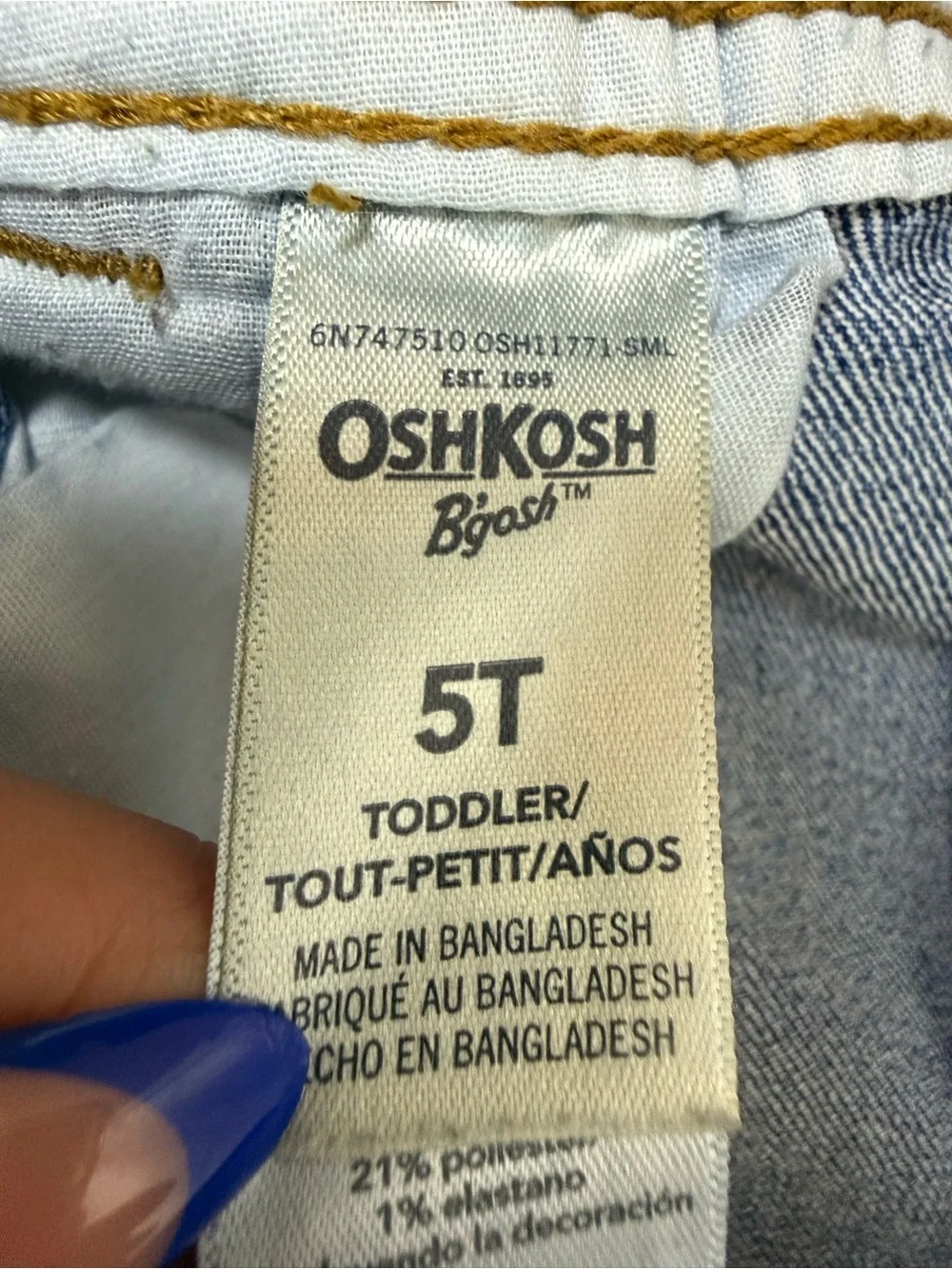 OshKosh Bgosh boys size