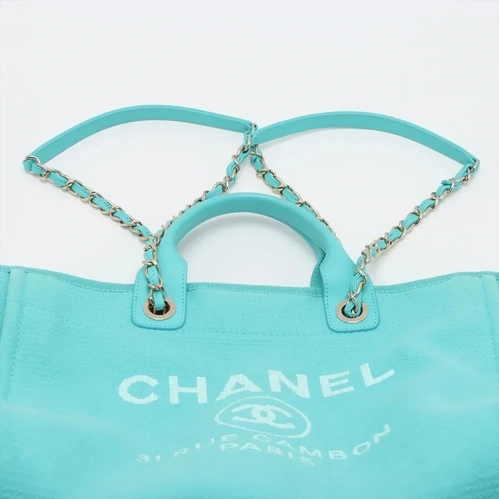 CHANEL mixed tote hairline