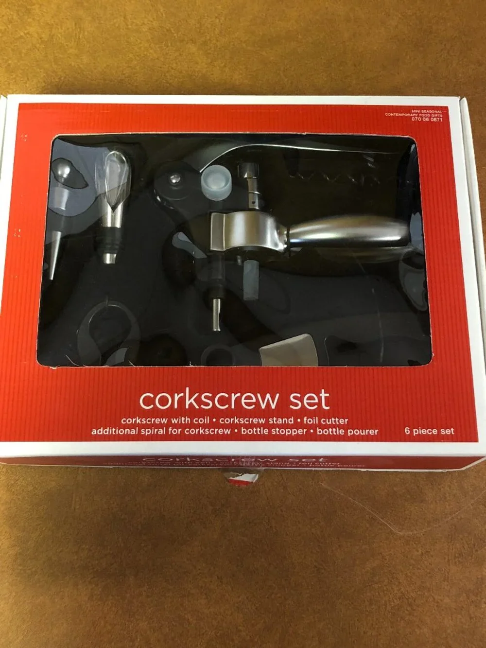 6-Piece Easy-Lift Corkscrew Wine Opener Set