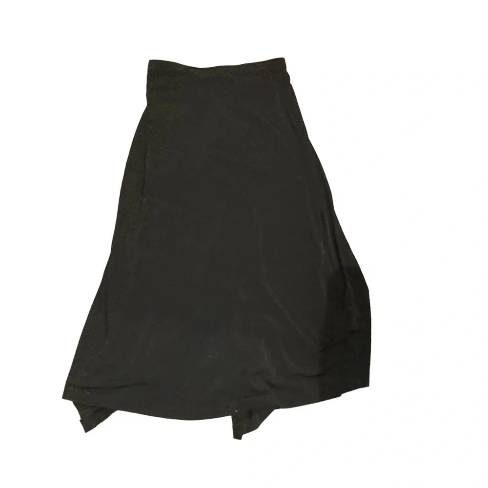 Michael kors black high low skirt xs