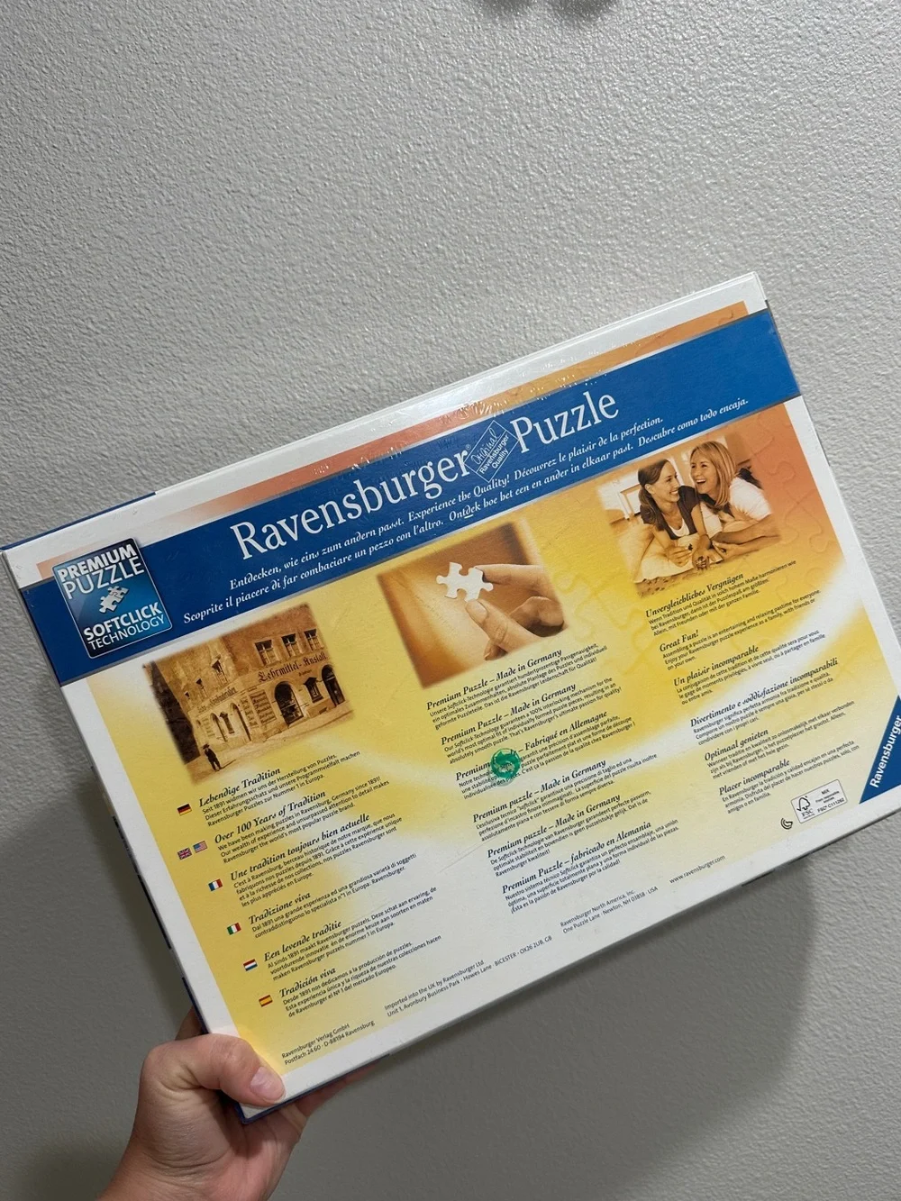 Ravensburger branded blues