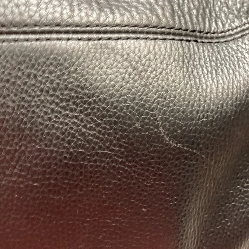 Michael kors black leather tote bag