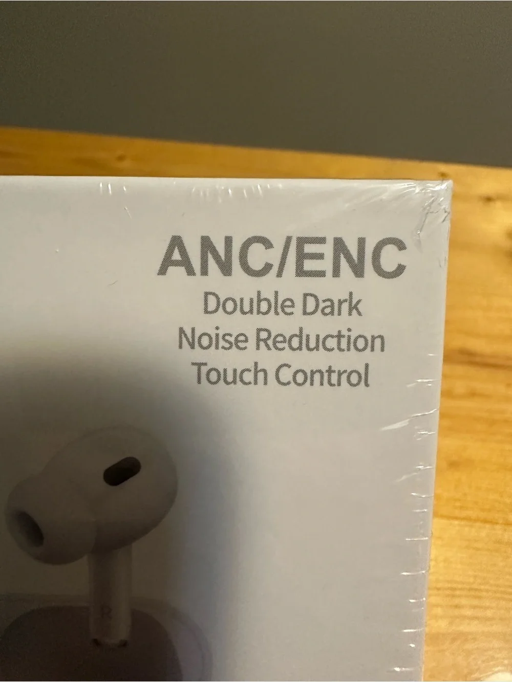 True Wireless ANC Earbuds with Display Charging Case - White