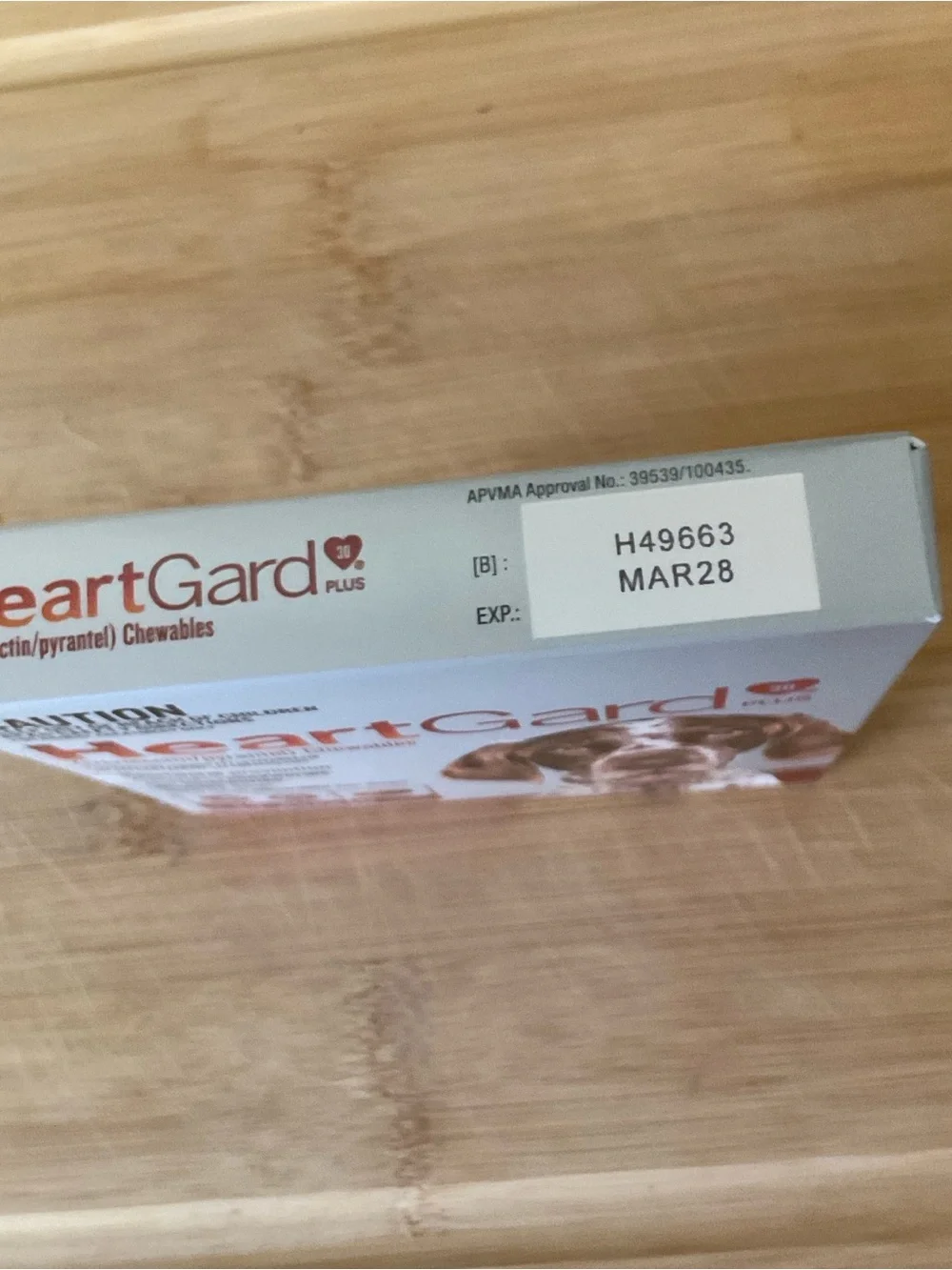 HeartGard weight parasite