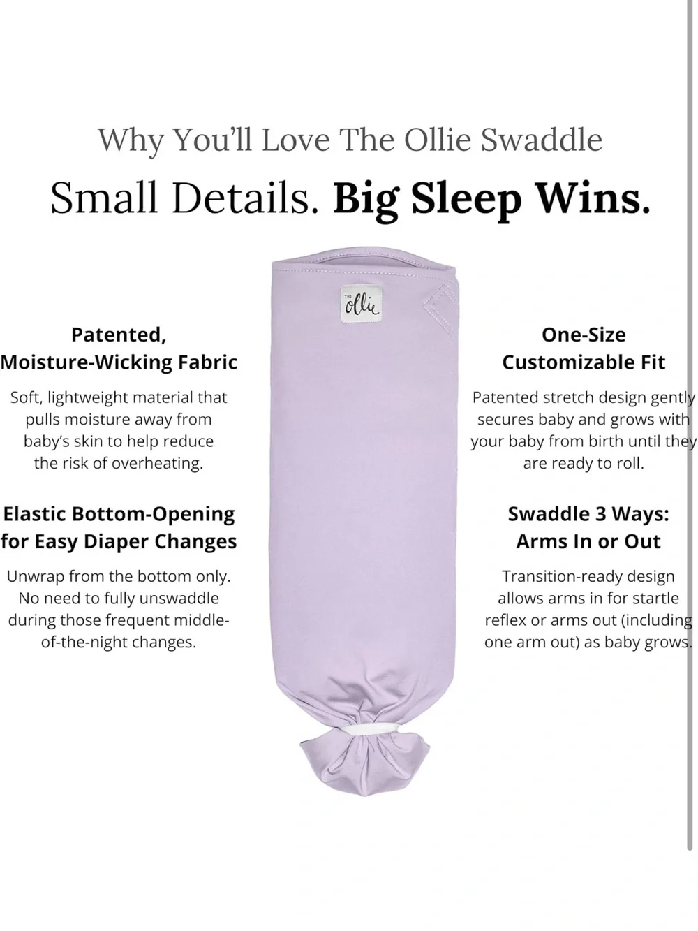 Ollie world swaddle