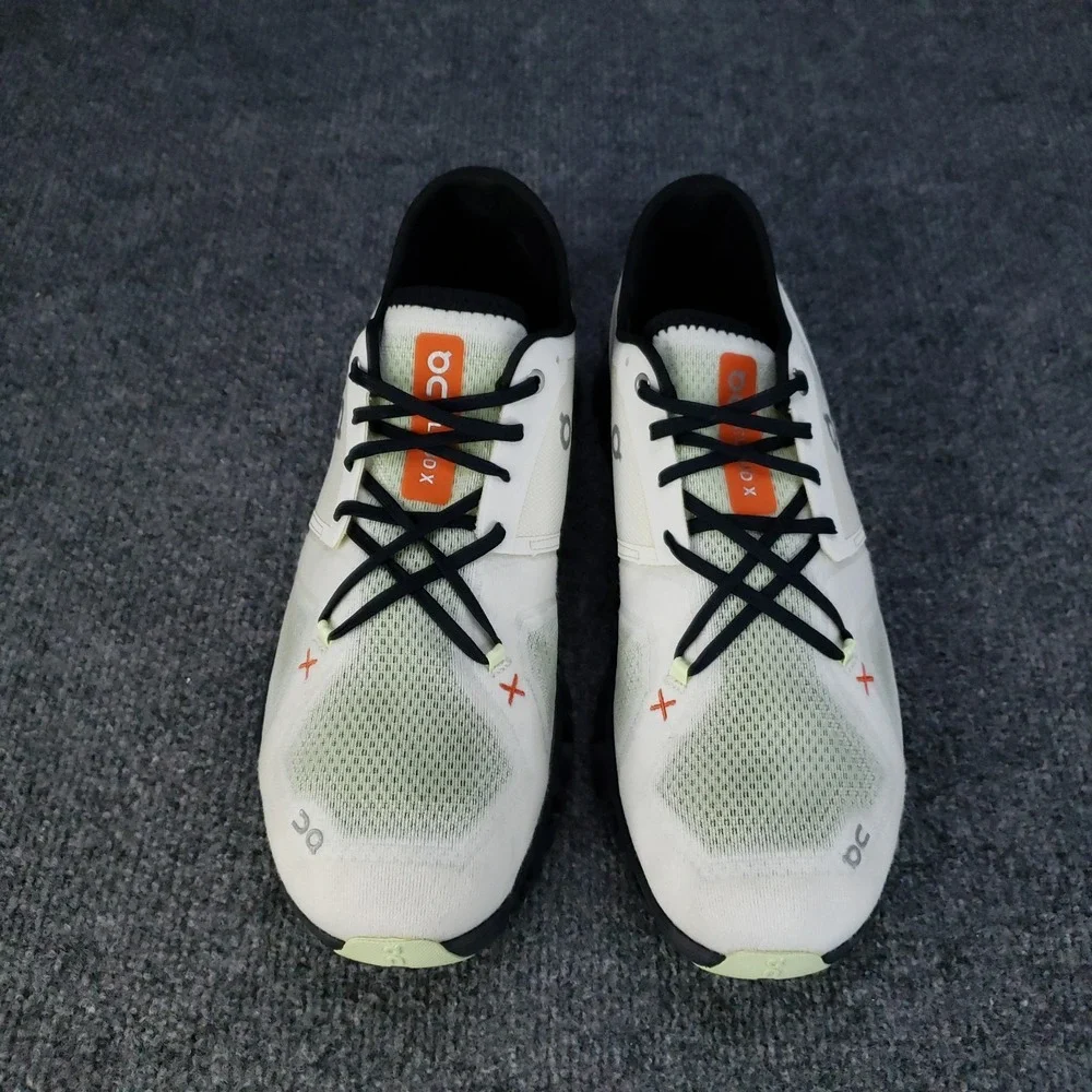 On Cloud X 3 Shoes Mens Size 12 White Black‎ Running Sneakers Lightweight