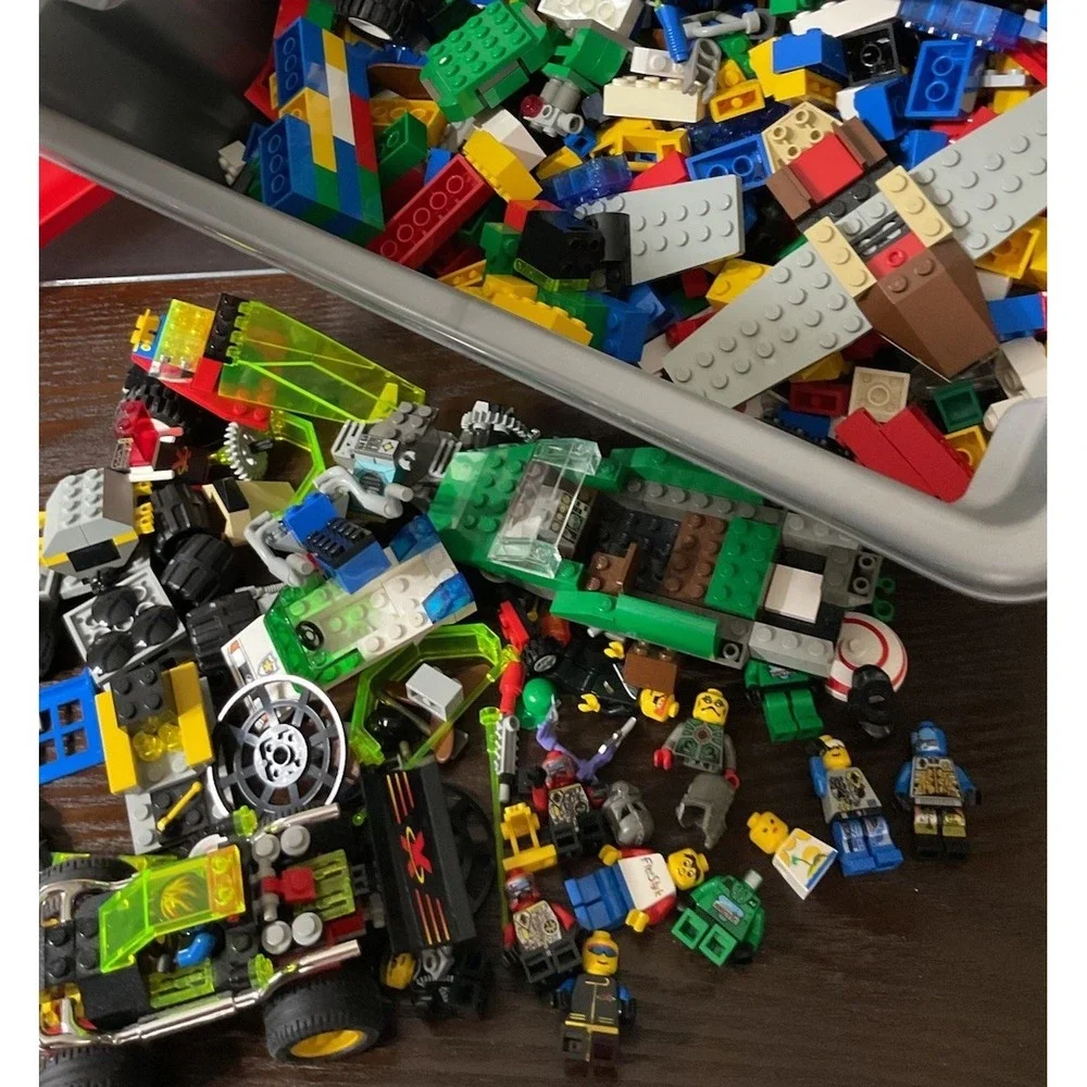LEGO Bulk Lot 90s Random Parts Pieces Bricks Plates Vintage