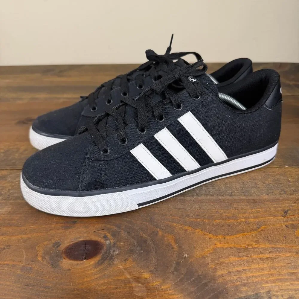 Adidas Neo Men's 11 SE Daily Vulc Q16161 Black White Sneakers Classic Casual