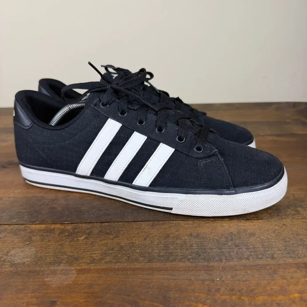 Adidas Neo Men's 11 SE Daily Vulc Q16161 Black White Sneakers Classic Casual