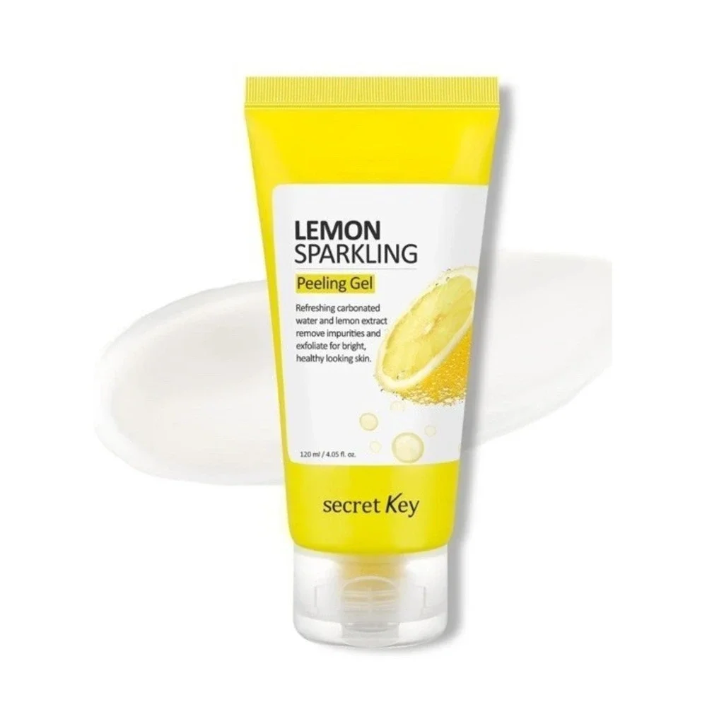SECRET KEY Lemon Sparkling Peeling Gel 120ml / 4.05 fl. oz. Lemon Extract NEW