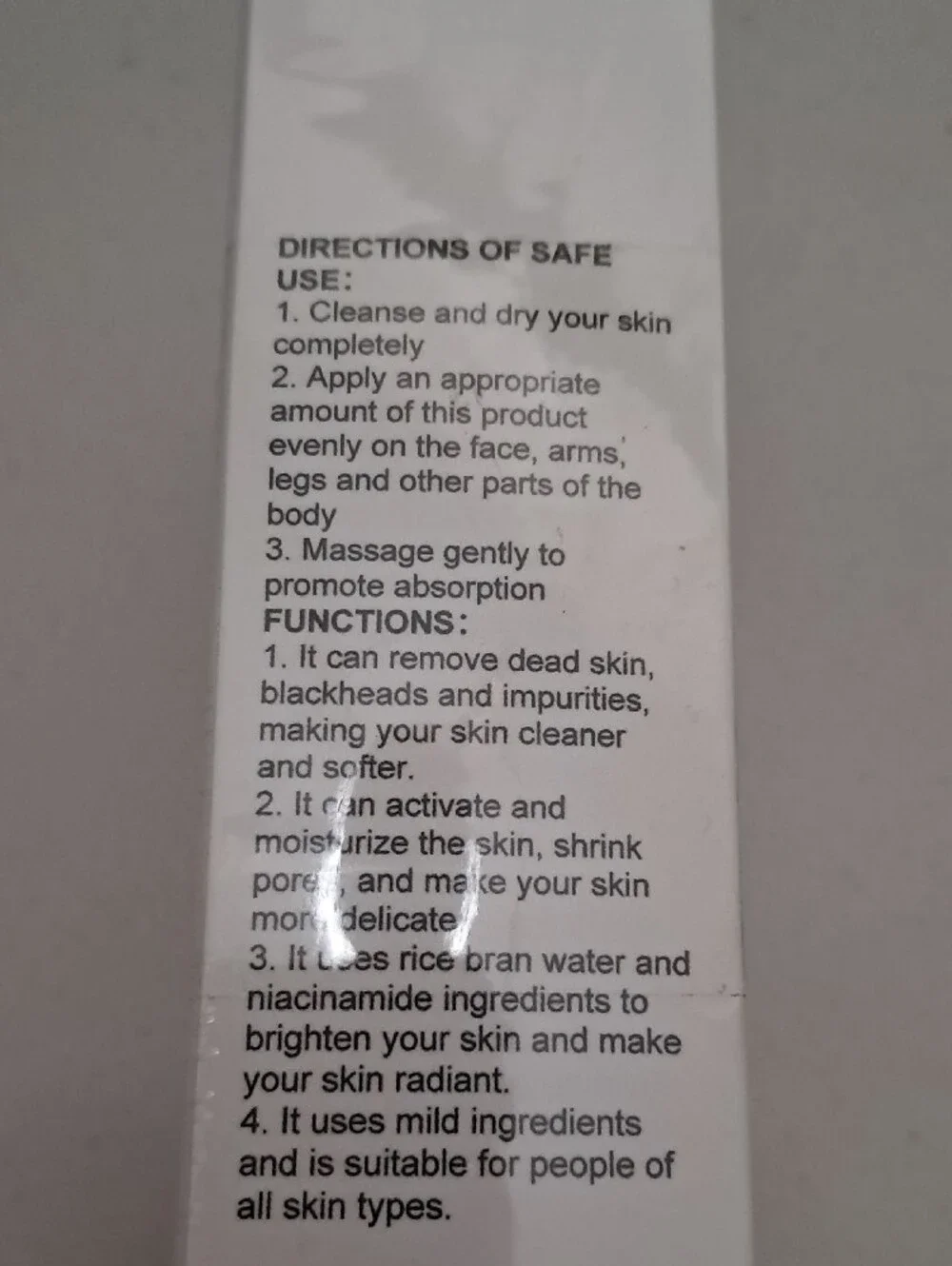 Oceaura aura exfoliant