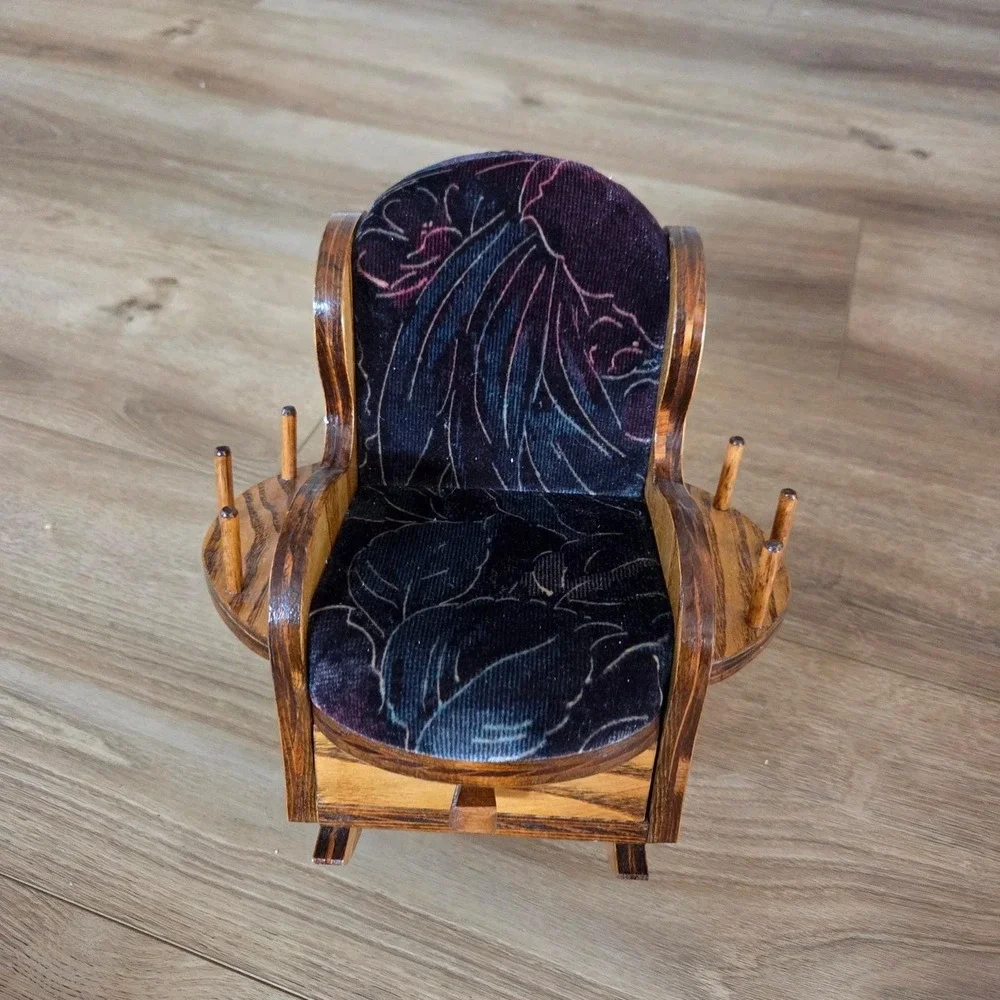 Vintage wooden rocking