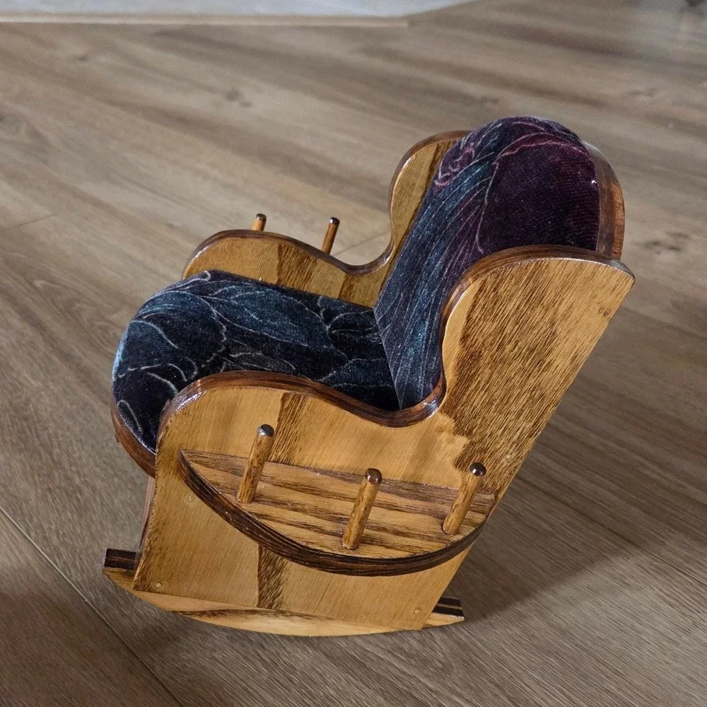 Vintage wooden rocking