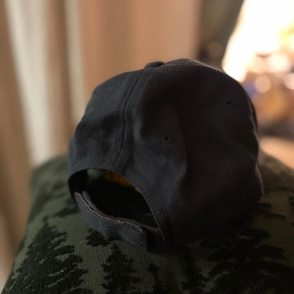 Navy Ralph Lauren navy Cap with‎ Green Logo