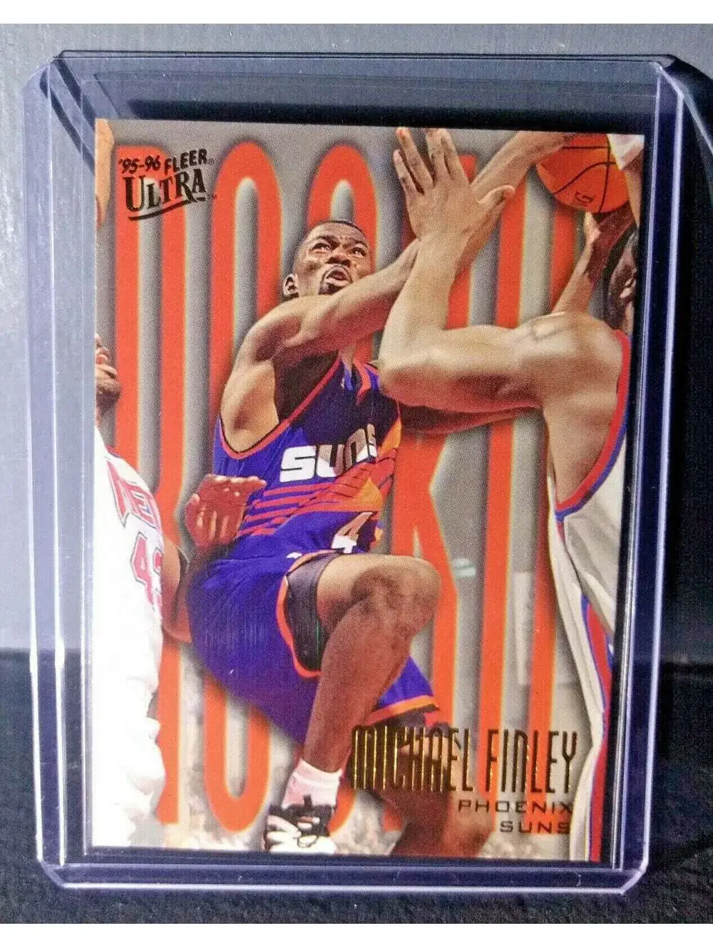 1995-96 Michael Finley Fleer Ultra #272 Rookie Basketball Card