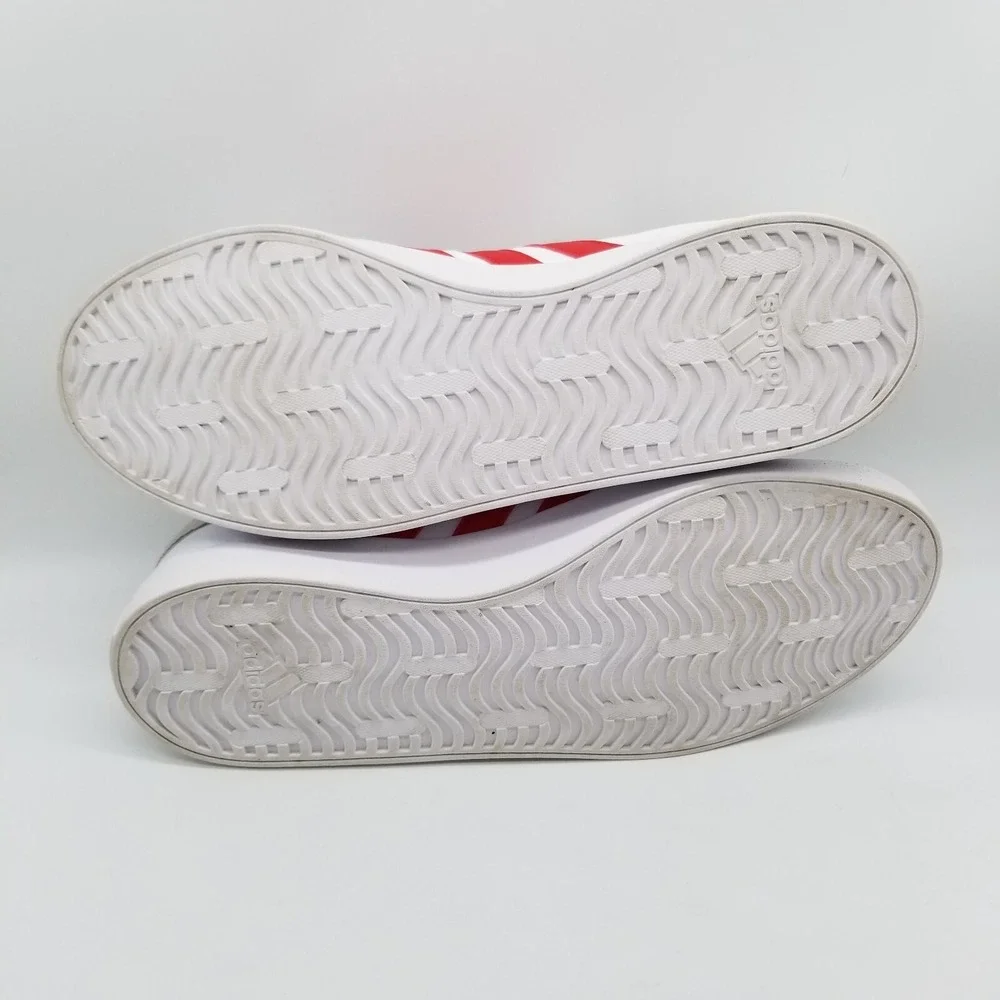 Adidas VL Court 3.0 Men Shoes‎ Sneakers Sz 10 Casual Skate Trainer Low Top White