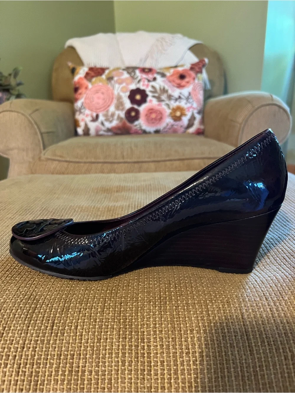 Tory Burch patent leather