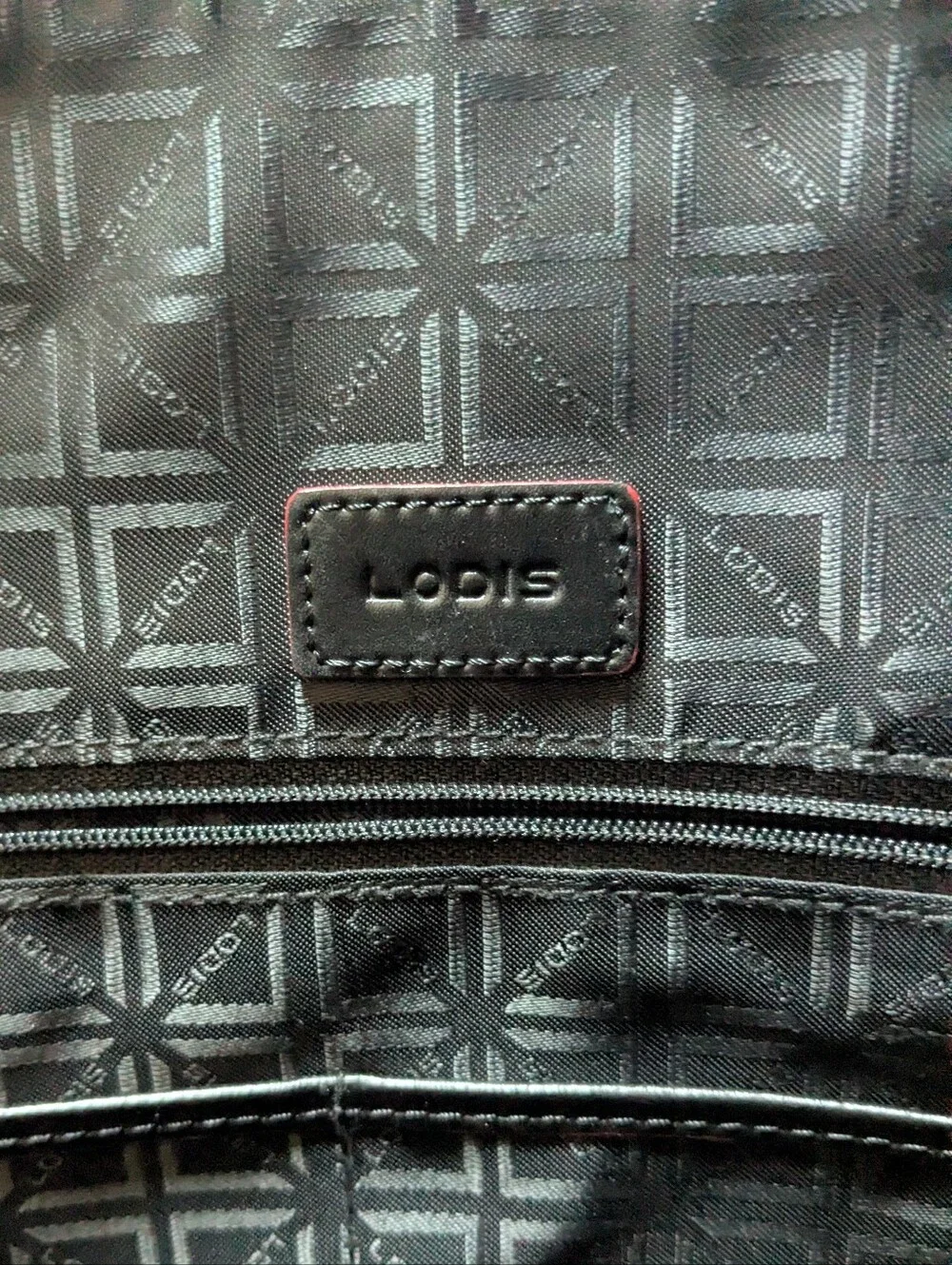 Lodis Audrey Buffy Domed Leather Work Shoulder Tote Bag