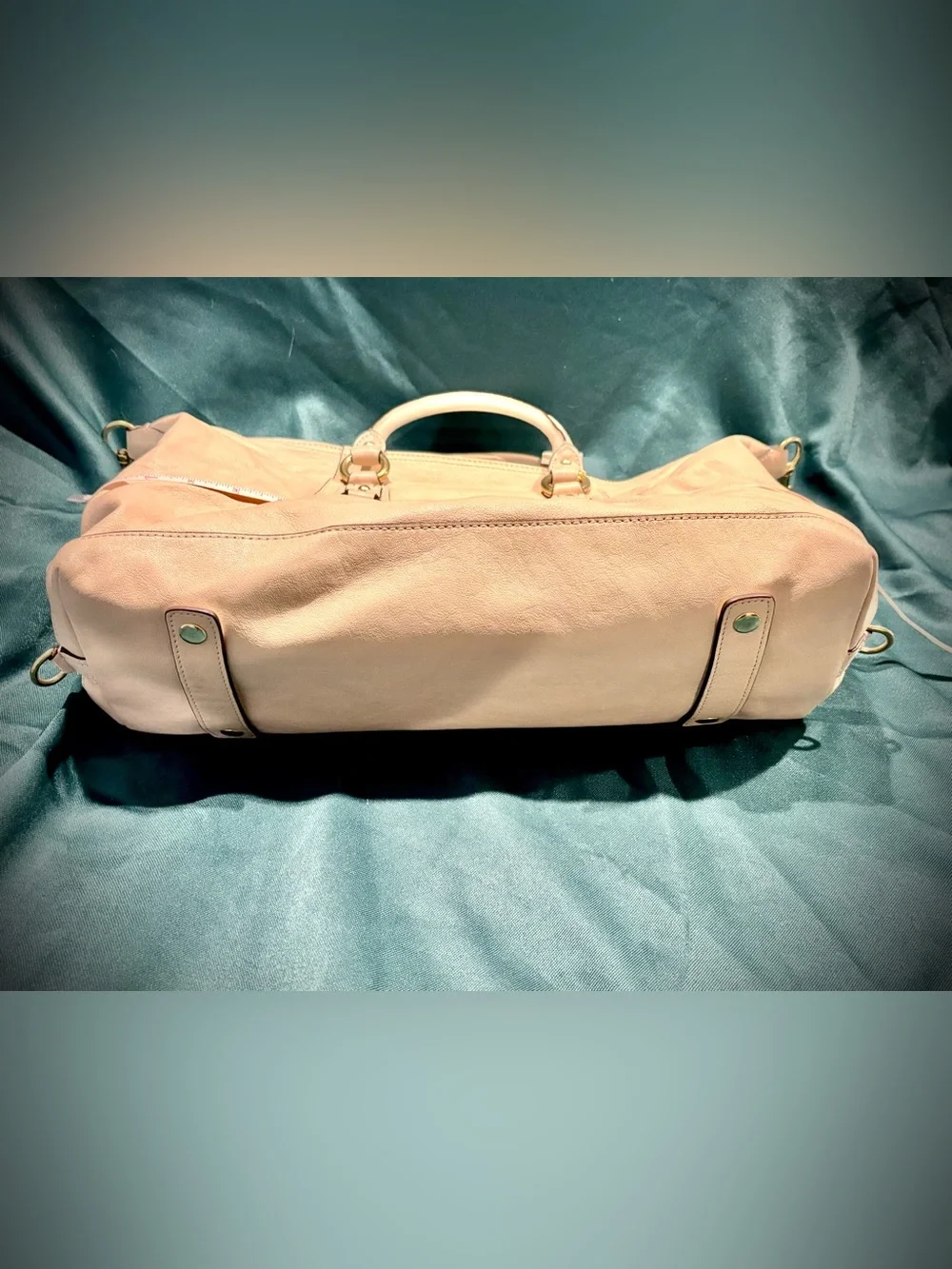 Coach cream leather