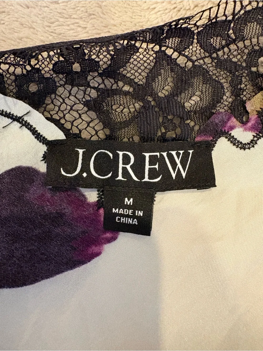 J. Crew satin camisole