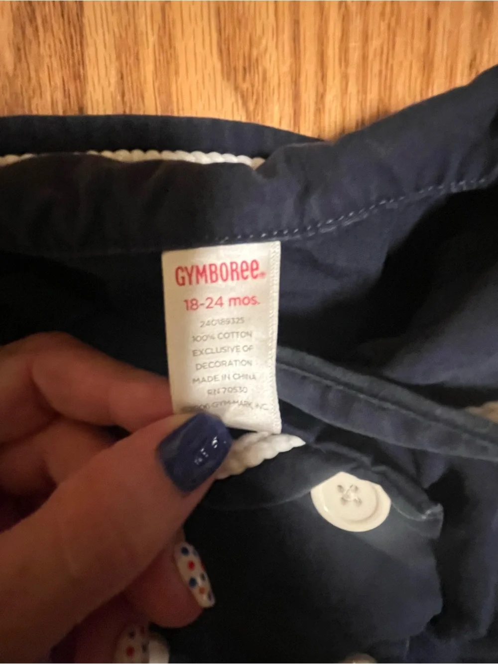 Gymboree here features