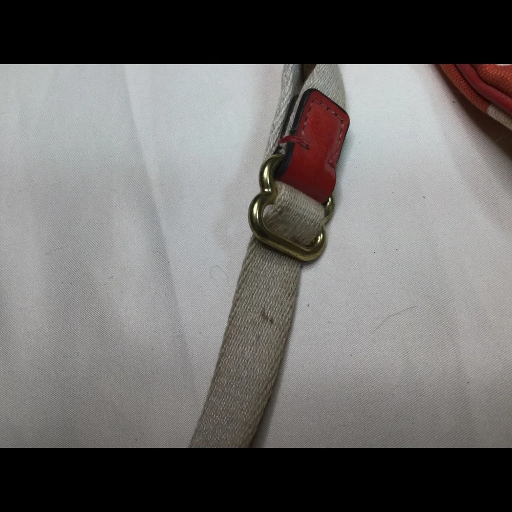 Coach west print strap