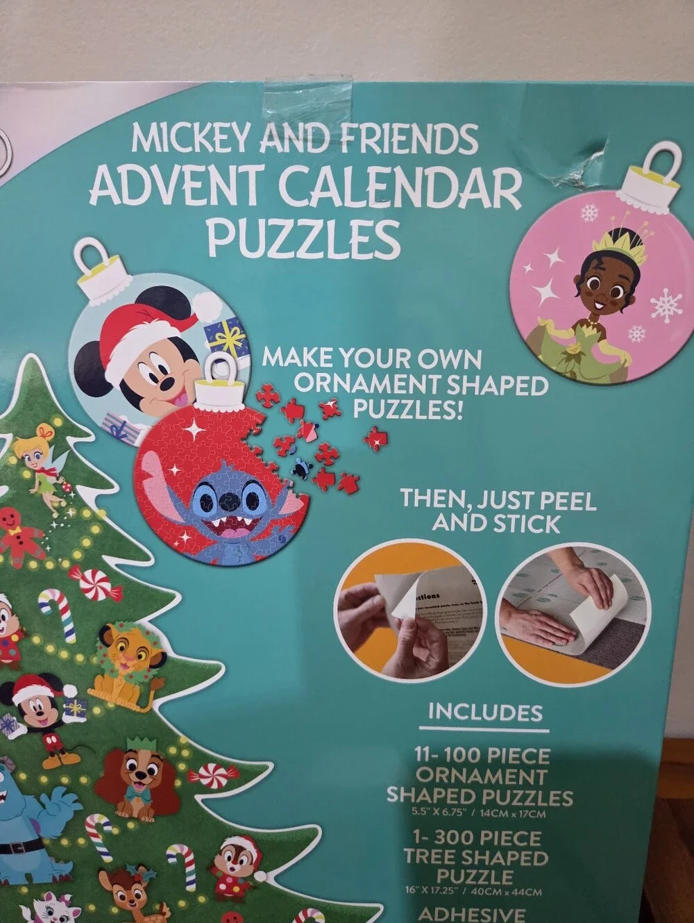 Disney calendar puzzles