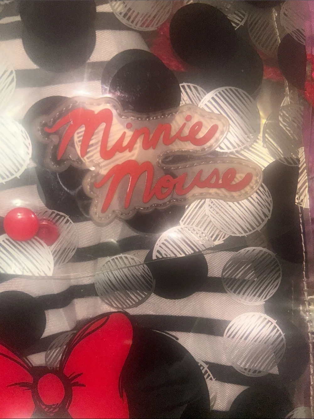 Disney clear tote