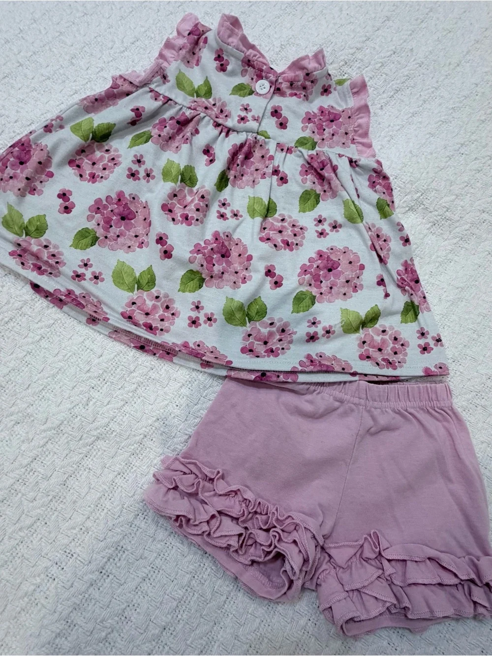Abby & Evie print shorts girl