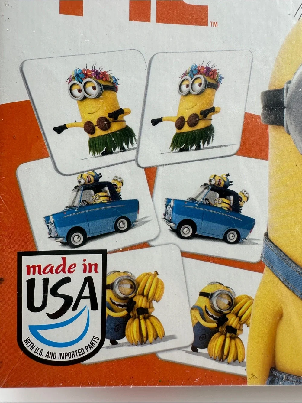 Despicable Me Minion Memory Game Hasbro New Sealed