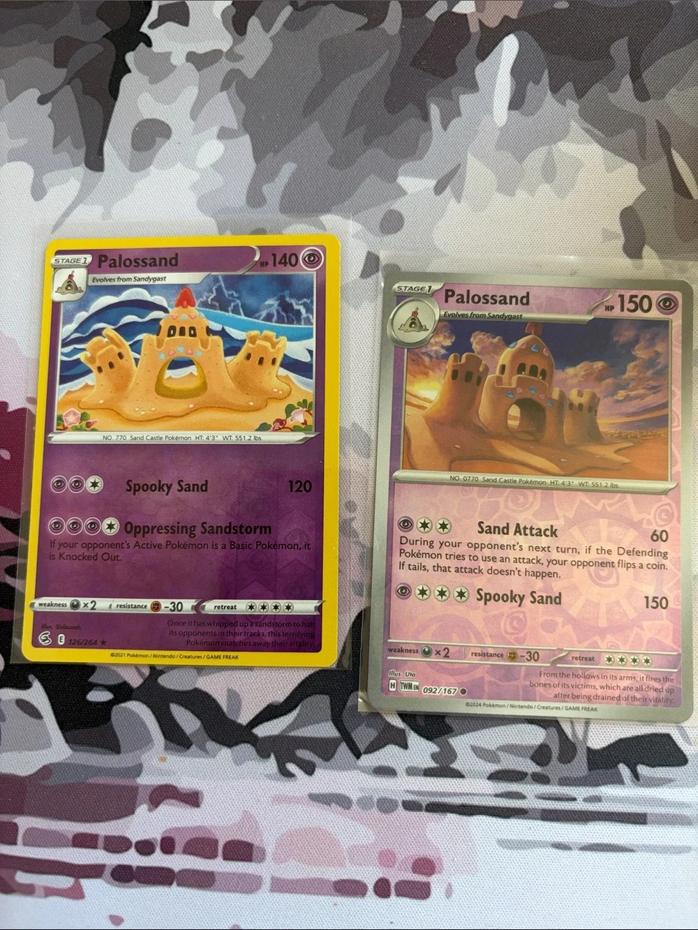 Palossand Pokémon Card Mini Lot | 2 Holo Reverse Holo Cards ✨5/$25✨