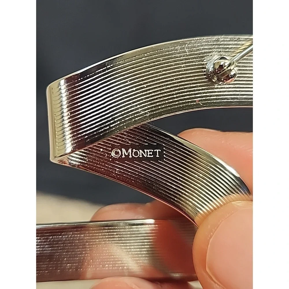 Monet vintage silver